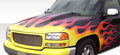 Duraflex Cowl Hood Compatible With 1999-2005 GMC Sierra - 1 Piece