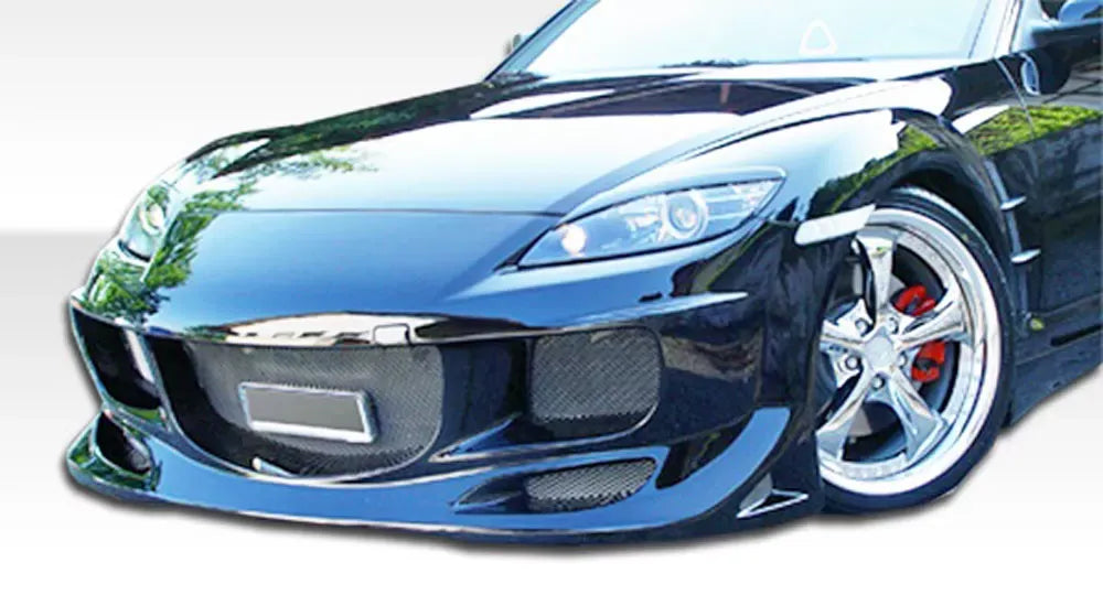 Duraflex R-Speed Front Bumper Cover Compatible With 2004-2008 Mazda RX8 - 1 Piece