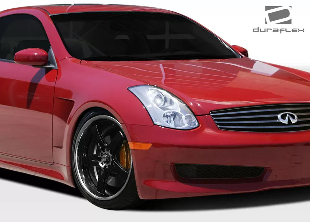 Duraflex M-1 Fender Compatible With 2003-2007 Infiniti G Coupe - 2 Piece