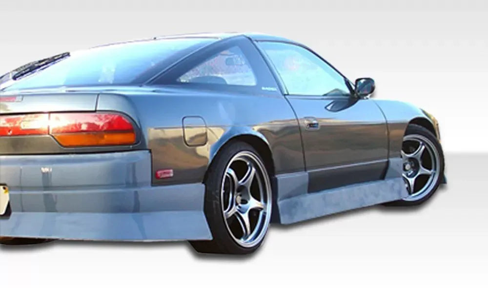 Duraflex Type U Side Skirts Compatible With 1989-1994 Nissan 240SX - 2 Piece
