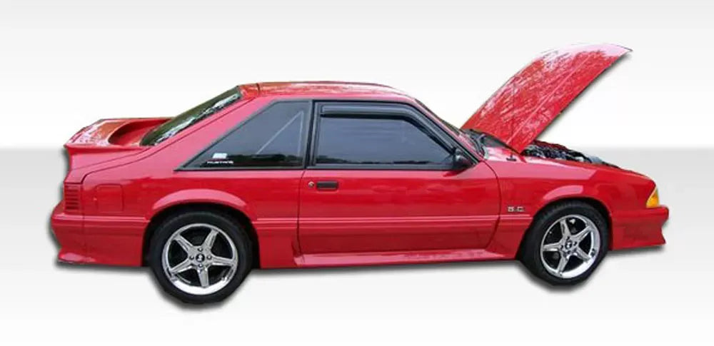 Duraflex Cobra R Side Skirts Compatible With 1979-1993 Ford Mustang - 2 Piece