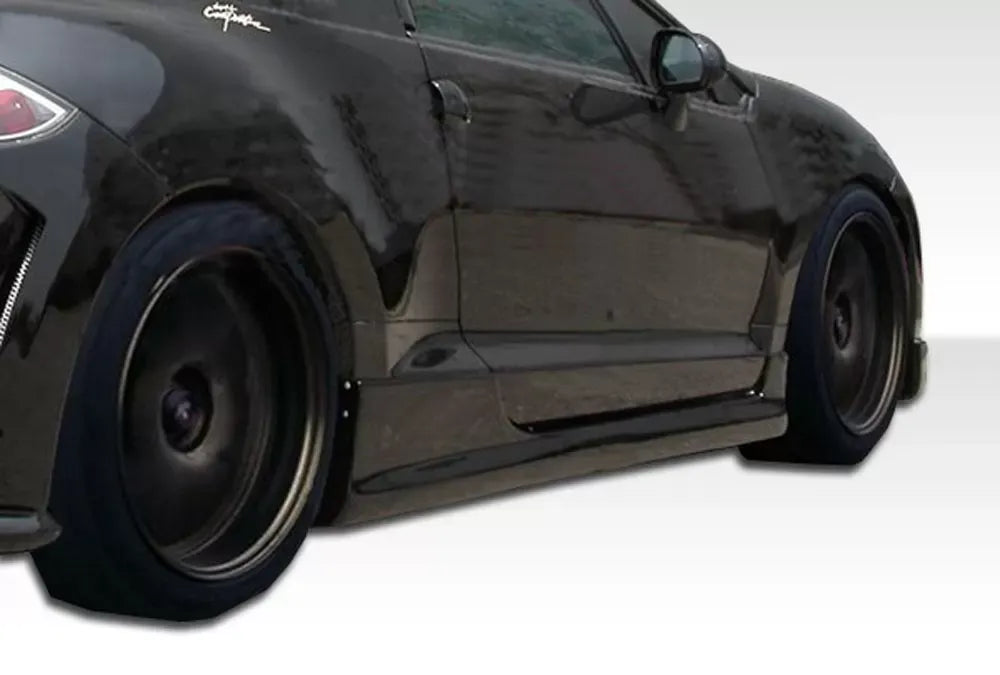Duraflex Spirit Side Skirts Compatible With 2006-2012 Mitsubishi Eclipse - 2 Piece