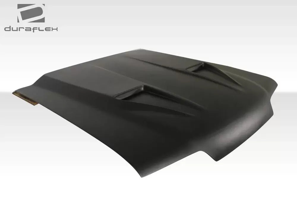 Duraflex Mach 1 Hood Compatible With 1987-1993 Ford Mustang - 1 Piece
