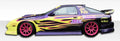 Duraflex B-Sport Side Skirts Compatible With 1986-1991 Mazda RX7 - 2 Piece