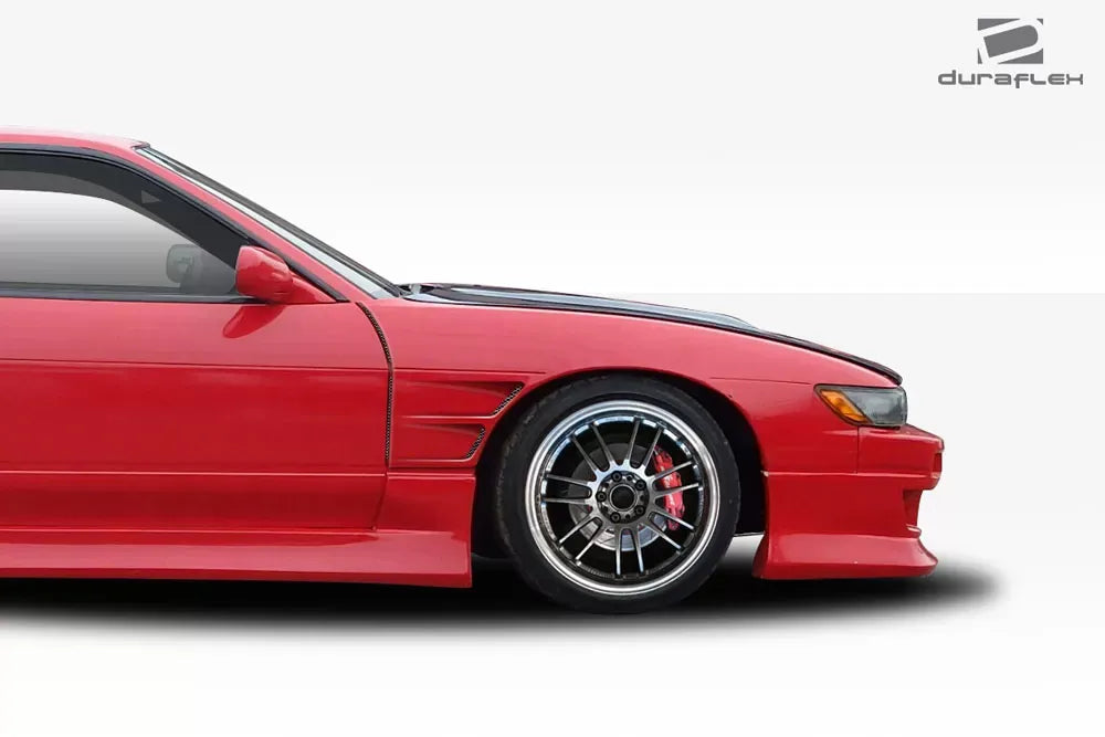 Duraflex D-1 Fender Compatible With 1989-1994 Nissan S13 Silvia - 2 Piece