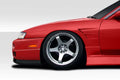 Duraflex D-1 Fender Compatible With 1995-1996 Nissan 240SX - 2 Piece