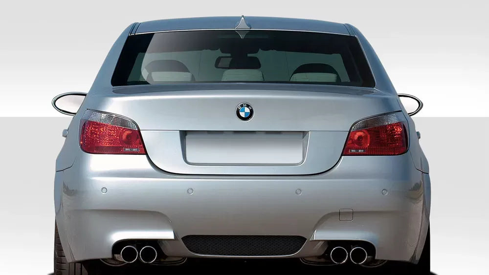 Duraflex M5 Look Rear Bumper Cover Compatible With 2004-2010 BMW 5 Series - 1 Piece