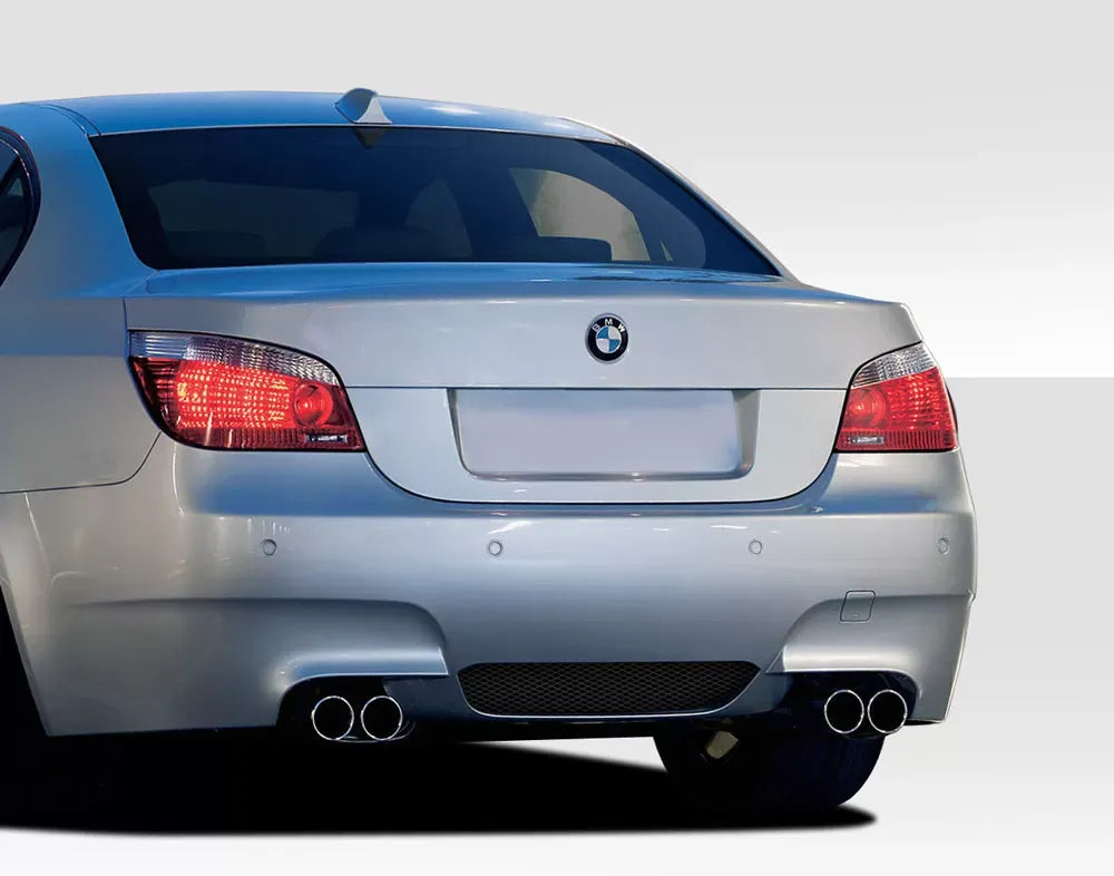 Duraflex M5 Look Rear Bumper Cover Compatible With 2004-2010 BMW 5 Series - 1 Piece
