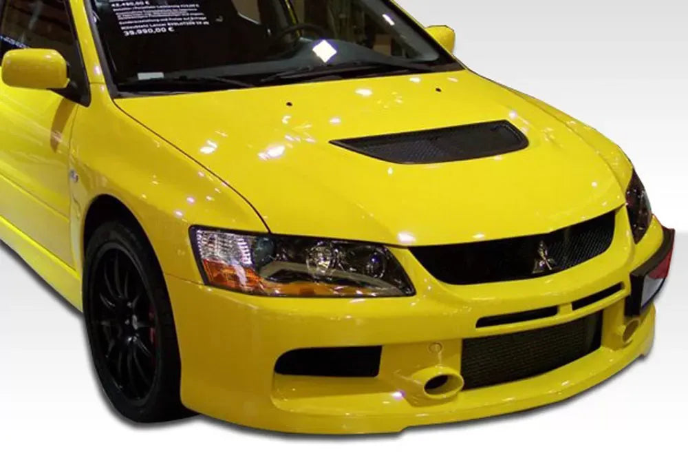 Duraflex MR Edition Front Bumper Cover Compatible With 2003-2006 Mitsubishi Evolution - 1 Piece
