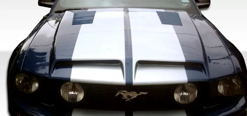 Duraflex GT500 Hood Compatible With 2005-2009 Ford Mustang - 1 Piece