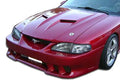 Duraflex Mach 2 Hood Compatible With 1994-1998 Ford Mustang - 1 Piece