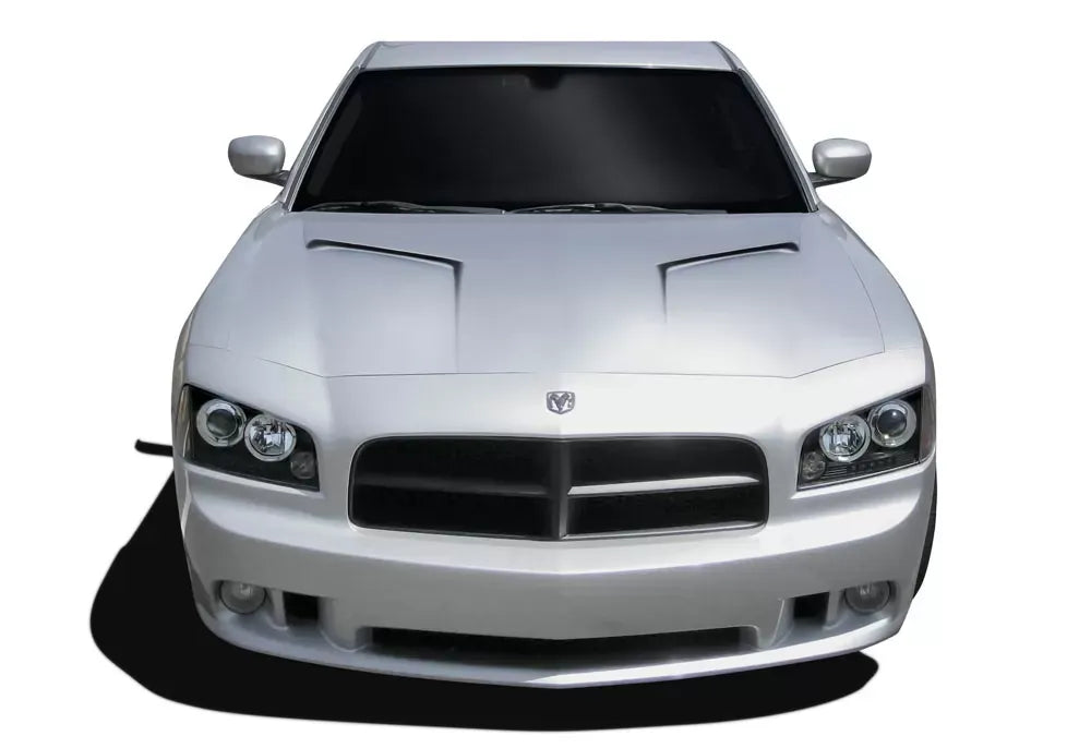 Duraflex Challenger Hood Compatible With 2006-2010 Dodge Charger - 1 Piece