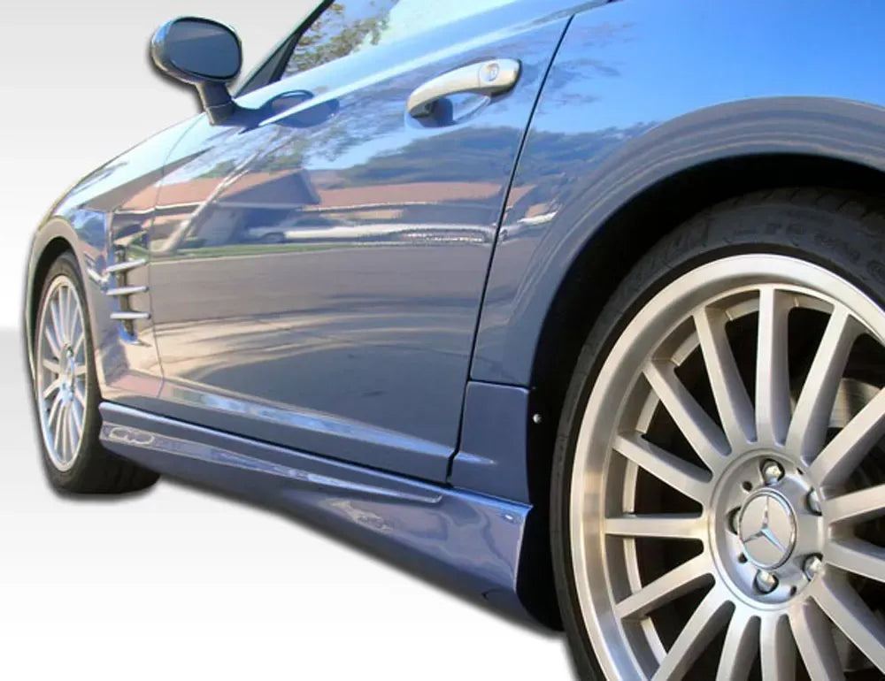 Duraflex AMG Look Side Skirts Compatible With 2004-2008 Chrysler Crossfire - 2 Piece