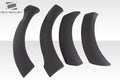 Duraflex G-Sport Wide Body Rear Fender Flares Compatible With 2003-2006 Porsche Cayenne - 6 Piece