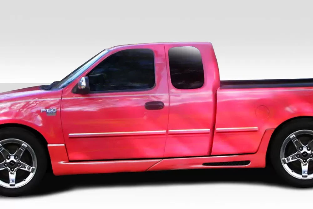 Duraflex Platinum Side Skirts Compatible With 1997-2003 Ford F150 2DR Extended Cab - 4 Piece