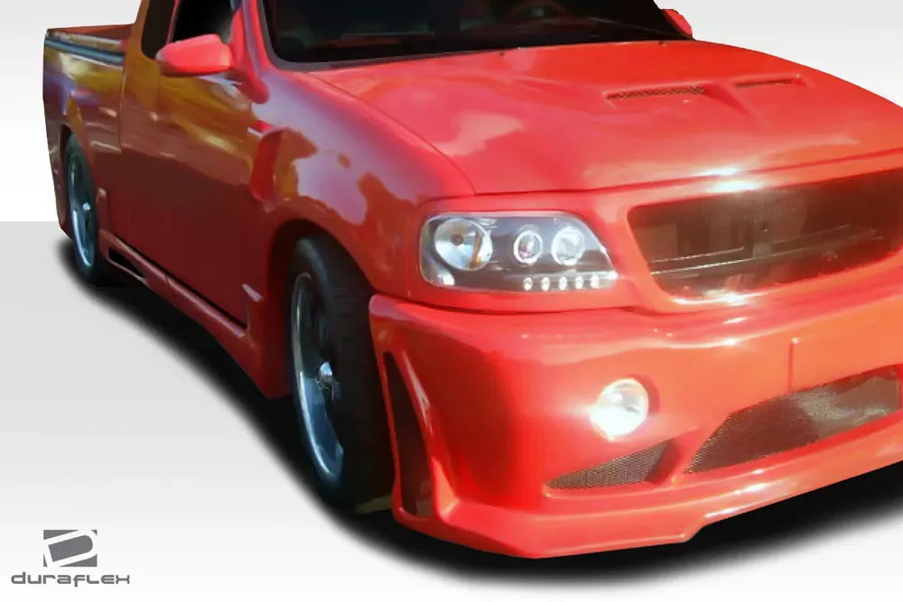 Duraflex Platinum Side Skirts Compatible With 1997-2003 Ford F150 2DR Extended Cab - 4 Piece
