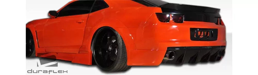 Duraflex Circuit Wide Body Side Skirts Compatible With 2010-2015 Chevrolet Camaro - 2 Piece