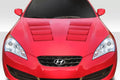 Duraflex Circuit Hood Compatible With 2010-2012 Hyundai Genesis - 1 Piece