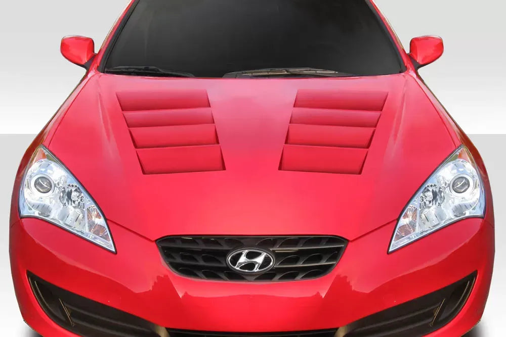 Duraflex Circuit Hood Compatible With 2010-2012 Hyundai Genesis - 1 Piece