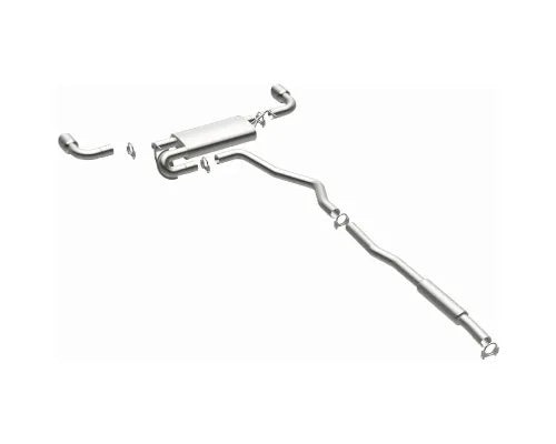 MagnaFlow BRExhaust Direct-Fit Exhaust System for Jeep Cherokee 3.2L 2014-2022, Aluminized Steel