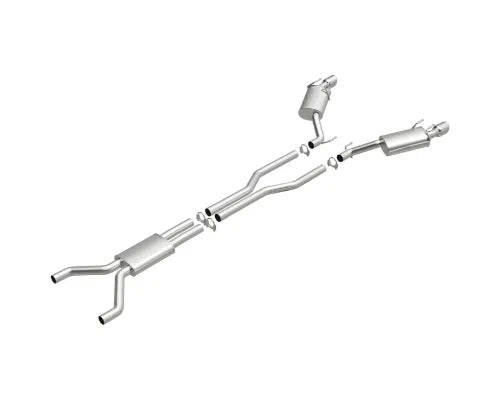 MagnaFlow Direct-Fit Exhaust System for Chevrolet Camaro 3.6L 2010-2015, Aluminized Steel