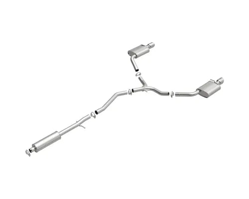 MagnaFlow Direct-Fit Replacement Exhaust System for Ford Taurus 3.5L 2013-2019, Aluminized Steel