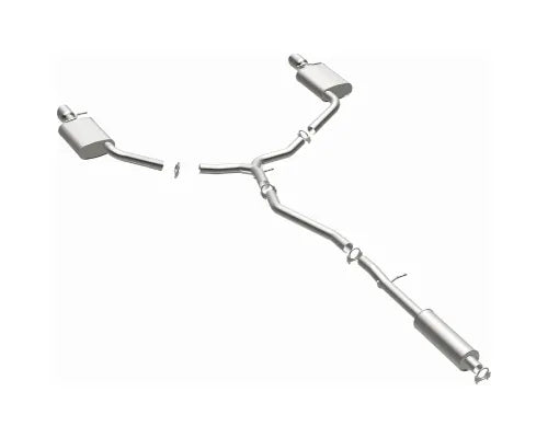 MagnaFlow Direct-Fit Replacement Exhaust System for Ford Taurus 3.5L 2013-2019, Aluminized Steel