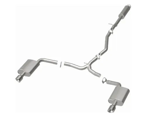 MagnaFlow Direct-Fit Replacement Exhaust System for Ford Taurus 3.5L 2013-2019, Aluminized Steel