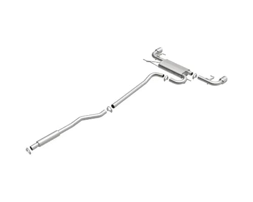 MagnaFlow BRExhaust Direct-Fit Exhaust System for Mazda 6 2.5L 2014-2017, Aluminized Steel