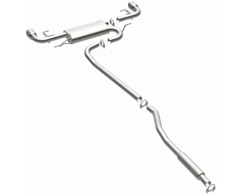 MagnaFlow BRExhaust Direct-Fit Exhaust System for Mazda 6 2.5L 2014-2017, Aluminized Steel
