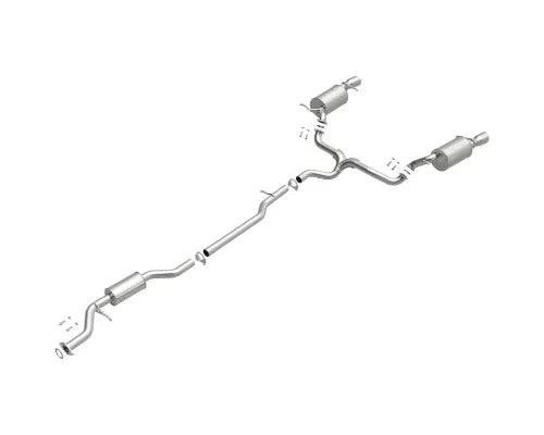 MagnaFlow Direct-Fit Exhaust System for Mazda CX-9 3.5/3.7L 2007-2015, Aluminized Steel