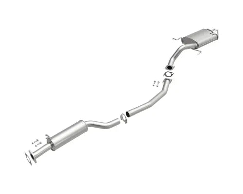 MagnaFlow Direct-Fit Replacement Exhaust System for Hyundai Santa Fe 2010-2012, Kia Sorento 2011-2013, Aluminized Steel,