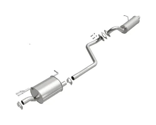 MagnaFlow Direct-Fit Replacement Exhaust System for Kia Soul 2.0L 2014-2019, Aluminized Steel