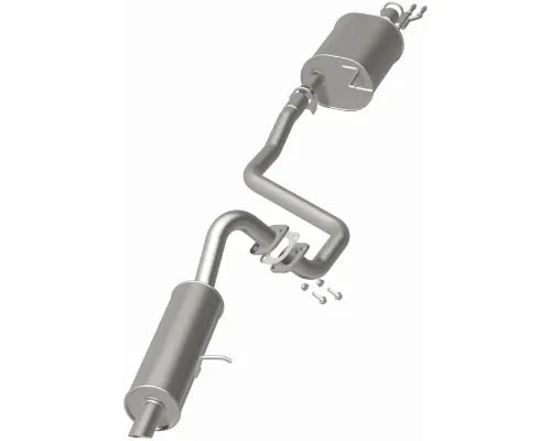 MagnaFlow Direct-Fit Replacement Exhaust System for Kia Soul 2.0L 2014-2019, Aluminized Steel