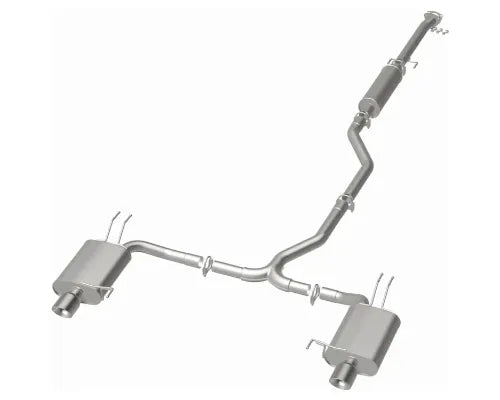 MagnaFlow BRExhaust Direct-Fit Exhaust System for Acura TSX 2.4L 2009-2014, Aluminized Steel