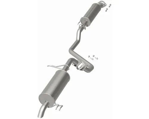 MagnaFlow Direct-Fit Replacement Exhaust System for 2010-2011 Kia Soul 2.0L, Aluminized Steel