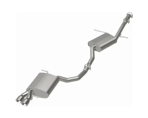 MagnaFlow Direct-Fit Replacement Exhaust System for Audi A4 Quattro 2L 2009-2016, Aluminized Steel