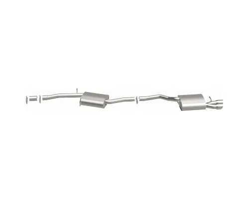 MagnaFlow Direct-Fit Replacement Exhaust System for Audi A4 Quattro 2L 2009-2016, Aluminized Steel