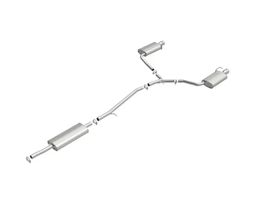 MagnaFlow Direct-Fit Replacement Exhaust System for Ford Flex 3.5L 2013-2019, Aluminized Steel