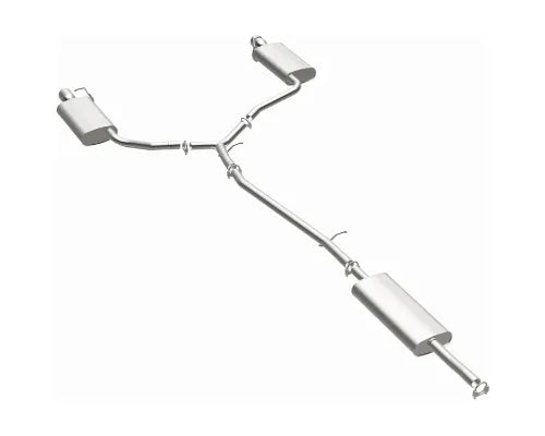 MagnaFlow Direct-Fit Replacement Exhaust System for Ford Flex 3.5L 2013-2019, Aluminized Steel