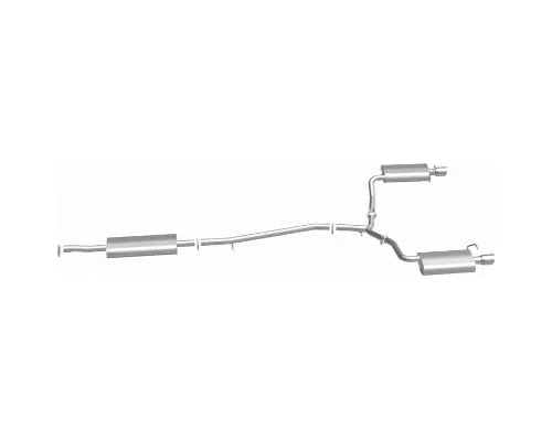 MagnaFlow Direct-Fit Replacement Exhaust System for Ford Flex 3.5L 2013-2019, Aluminized Steel