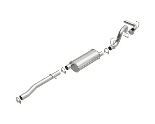 MagnaFlow Direct-Fit Replacement Exhaust System for Ford E-150/250/350 2009-2016, Aluminized Steel