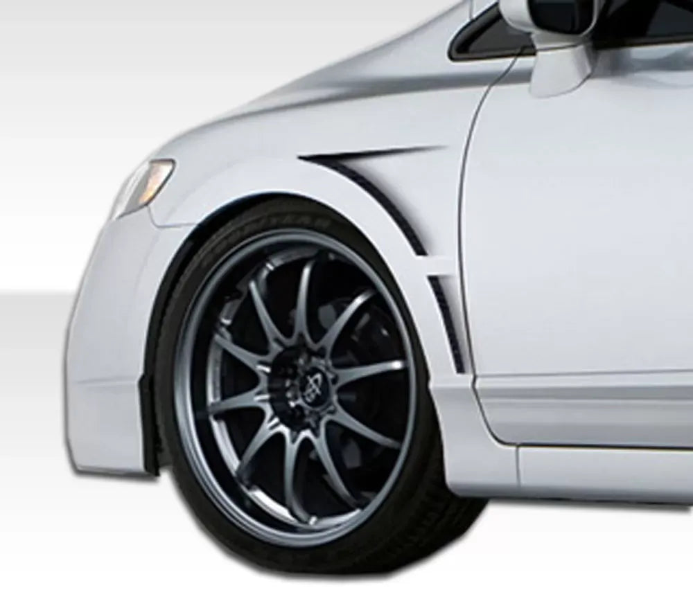 Duraflex GT Concept Fender Compatible With 2006-2011 Honda Civic - 2 Piece