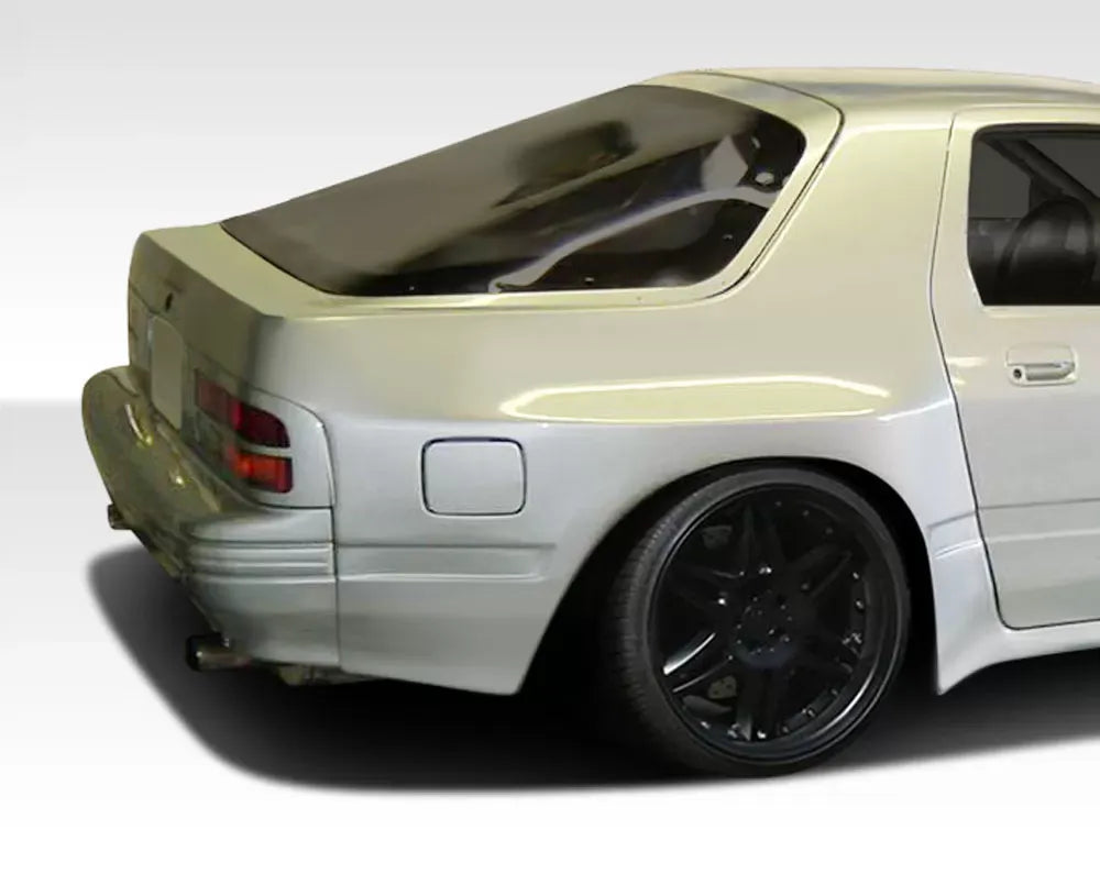 Duraflex MTP Wide Body Rear Fender Flares Compatible With 1986-1991 Mazda RX7 - 2 Piece
