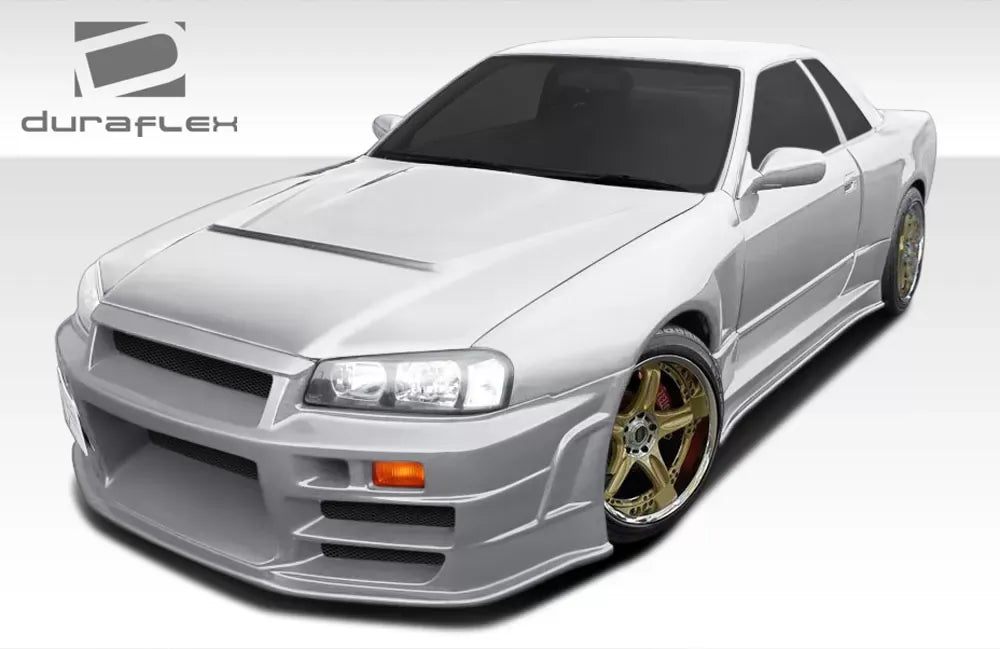 Duraflex R324 Conversion Body Kit Compatible With 1989-1994 Nissan Skyline R32 2DR - 9 Piece