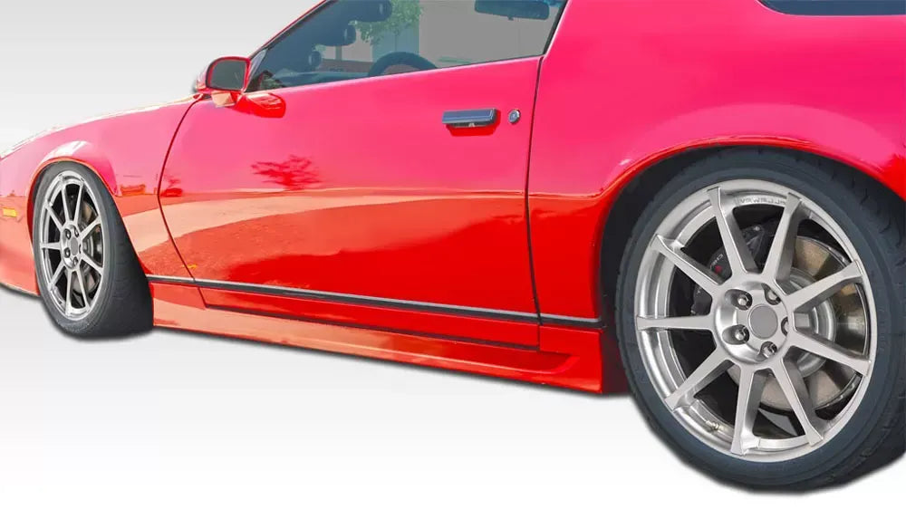 Duraflex GT Concept Side Skirts Compatible With 1982-1992 Chevrolet Camaro - 2 Piece