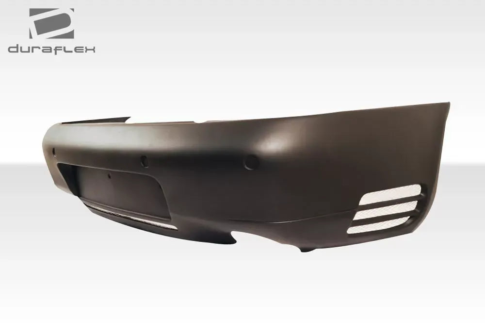 Duraflex Turbo Look Rear Bumper Cover Compatible With 1999-2004 Porsche 996 - 1 Piece