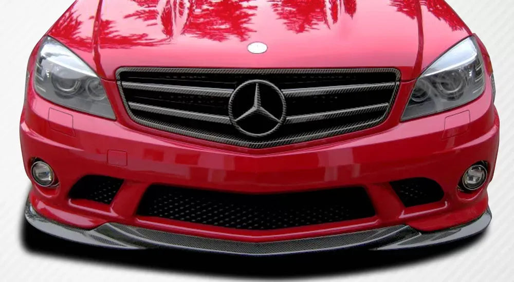 Duraflex L-Sport Front Lip Spoiler Compatible With 2008-2011 Mercedes C63 - 1 Piece