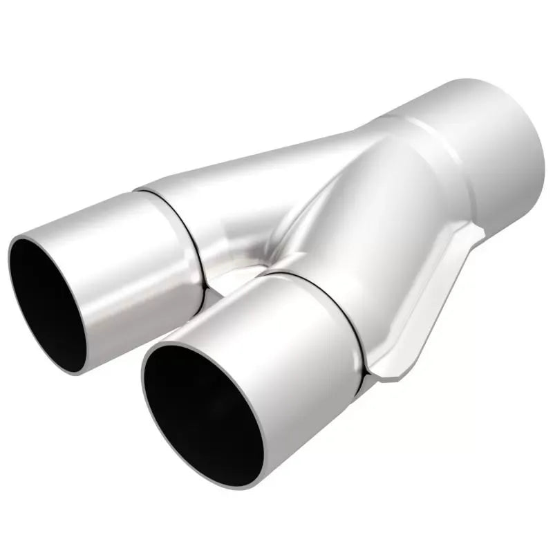 MagnaFlow 2.5" X 2" 10 Degrees Stainless Steel Performance Exhaust Y-Pipe 10735