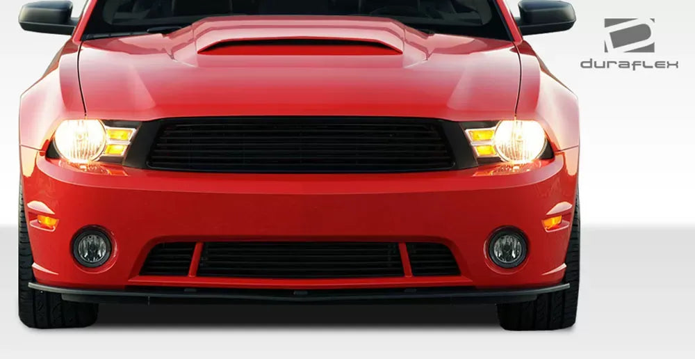 Duraflex R-Spec Front Bumper Cover Compatible With 2010-2012 Ford Mustang - 1 Piece